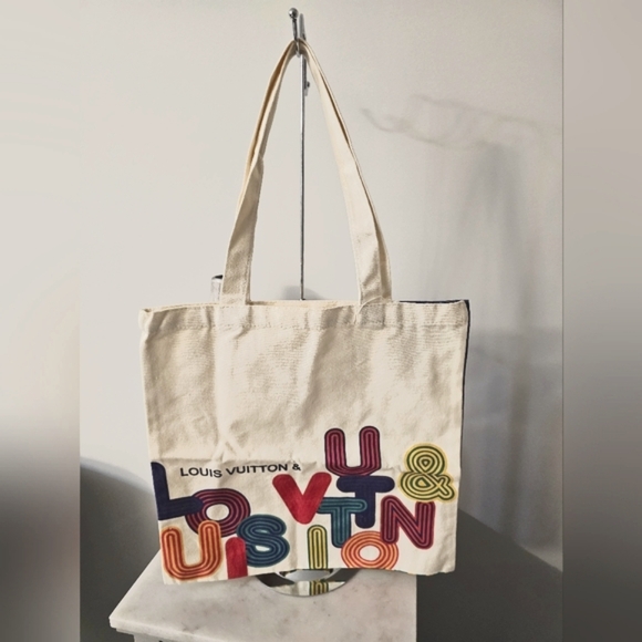 Louis Vuitton Canvas Tote Bag - Picture 2 of 7